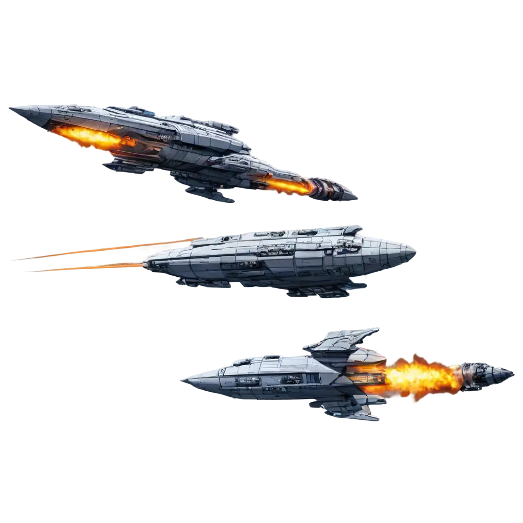 Space-Ships-Fighting-in-Vector-Art-Style-PNG-HighQuality-Scalable-Imagery-for-Creative-Projects