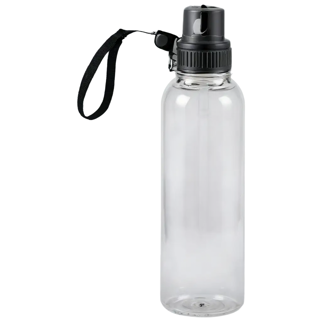 Transparent-PNG-Image-of-a-Water-Bottle-for-Traveling-Perfect-for-Visual-Content-and-Branding