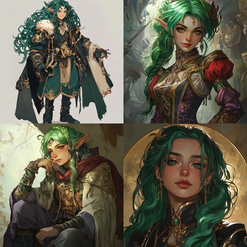 GnomeGnome-in-Luxurious-Clothes-in-Luxurious-Clothes-with-Green-Hair-in-Fantasy-Anime-Style