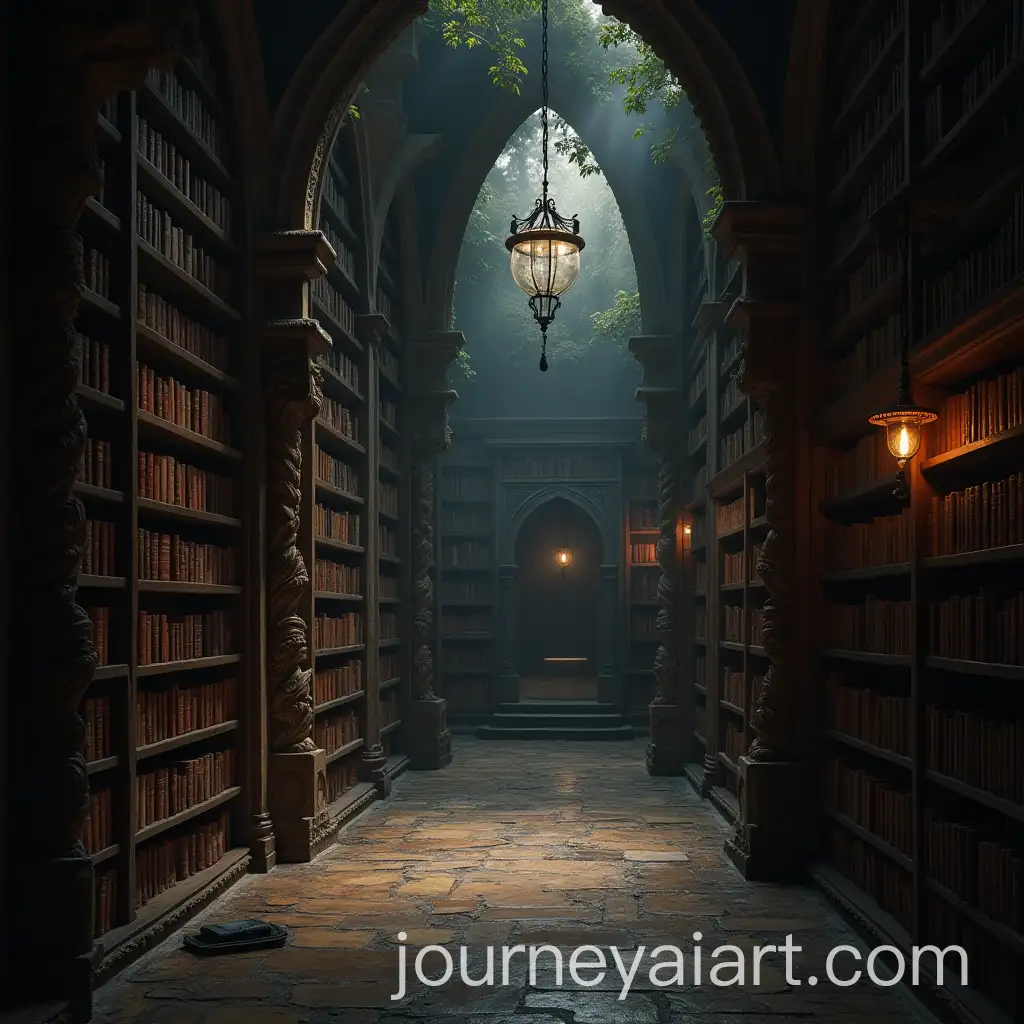 Mysterious-Library-with-Unique-Architecture