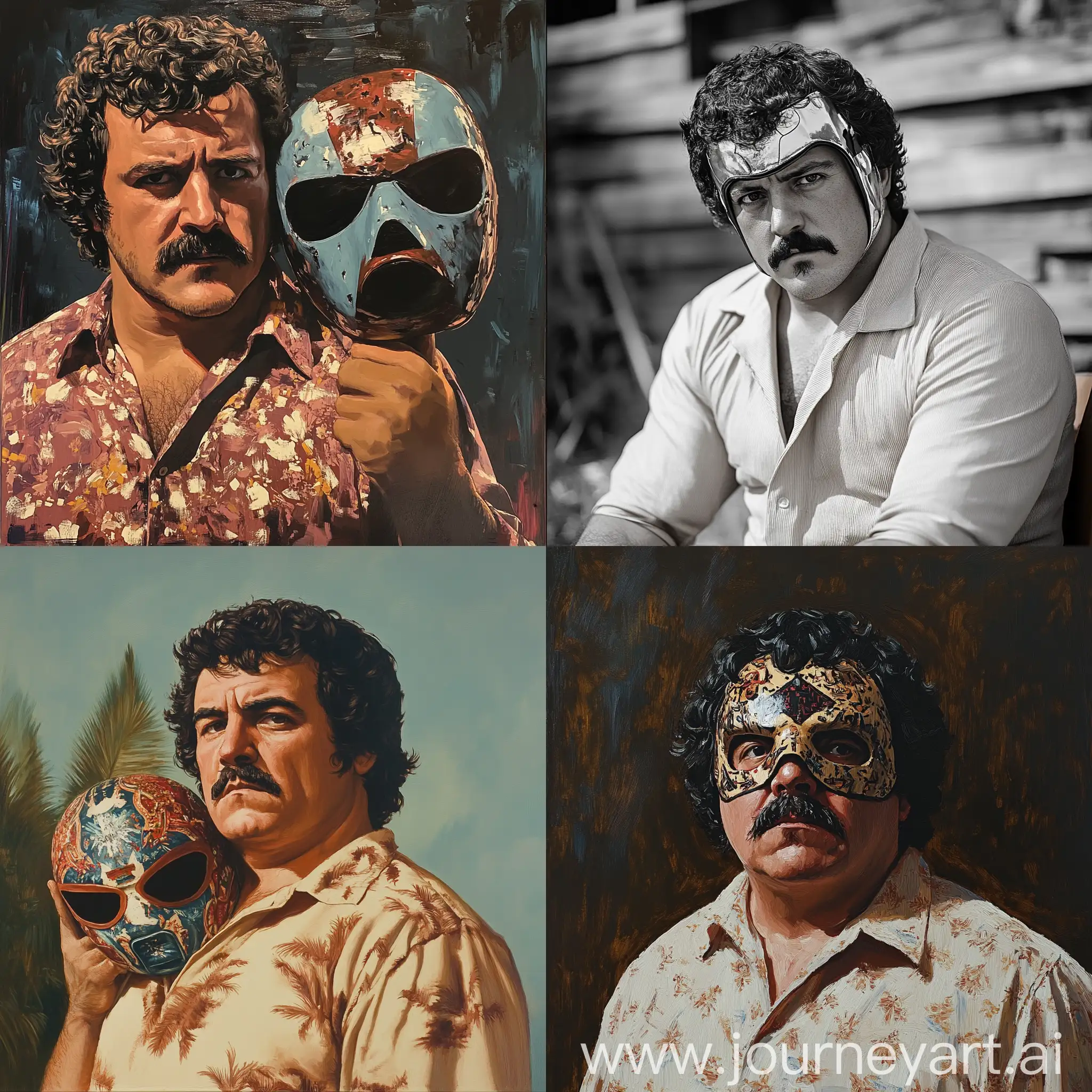 Pablo-Escobar-Wrestling-Mask-Portrait