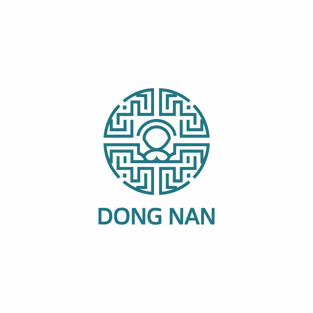 LOGO Design for Dong Nan Vector Logo with Cultural Symbolism for Education Industry