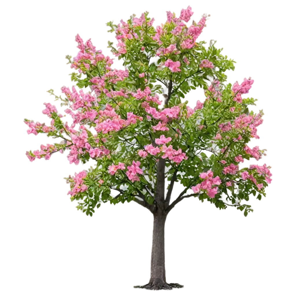 Exquisite-Tree-with-Pink-Flowers-PNG-Image-Captivating-Natures-Beauty