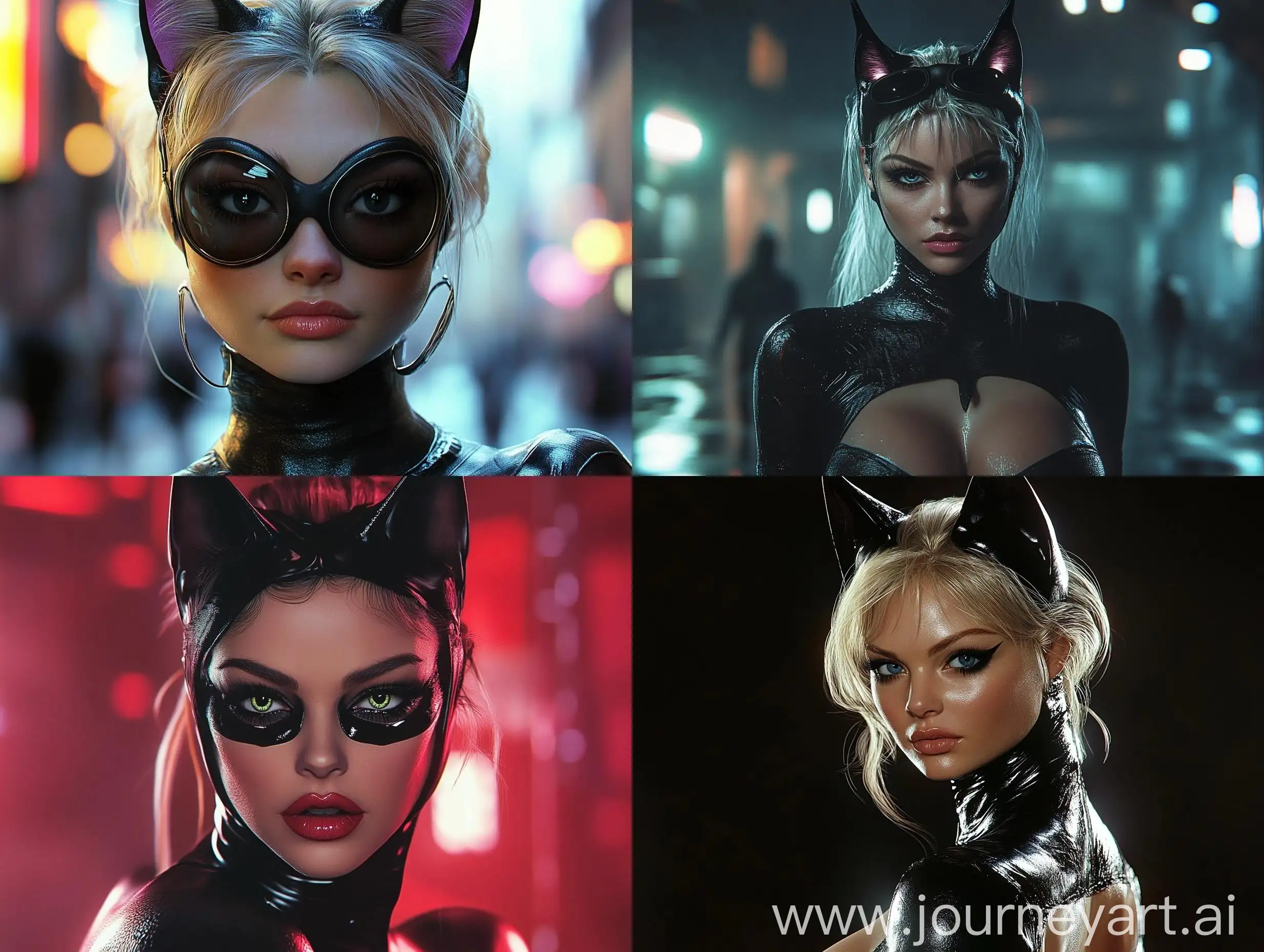 Britney-Spears-as-Cat-Woman-in-Ray-Tracing-VRay-8K-Far-Shot