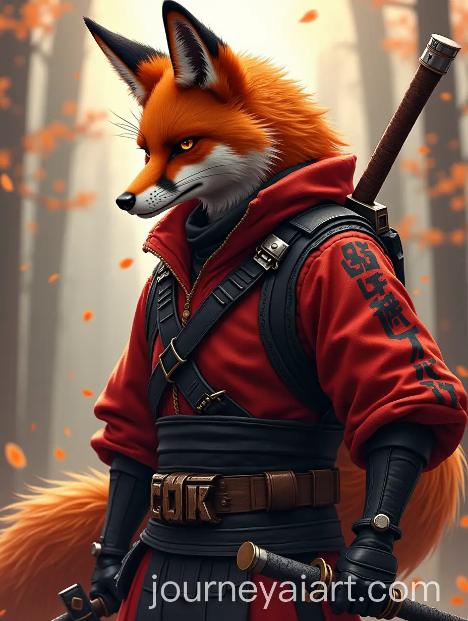Fox-Samurai-Warrior-Inspired-by-Sindzi-Mikami-and-Metal-Gear-Solid