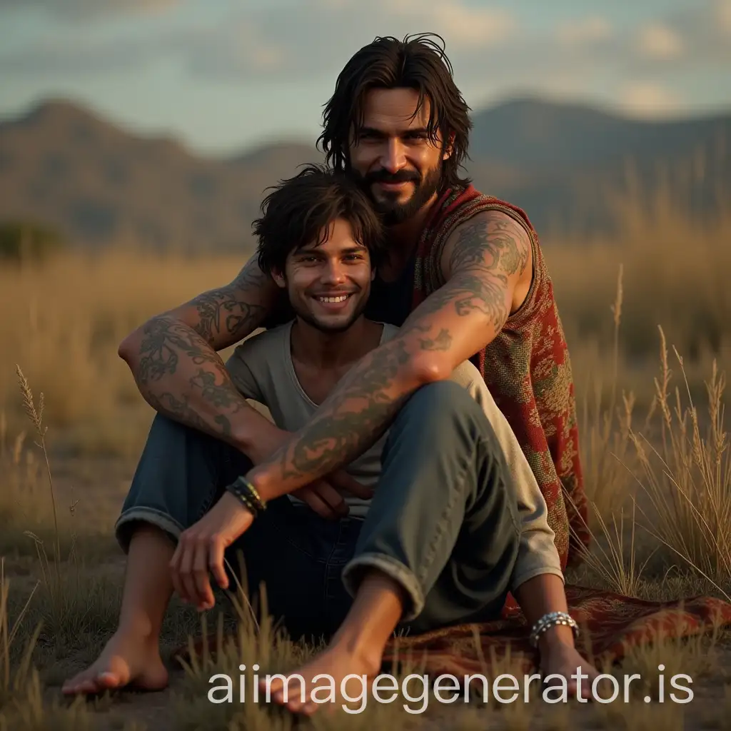 Joseph-Seed-and-Jacob-Seed-from-Far-Cry-5-Sharing-an-Intimate-Moment