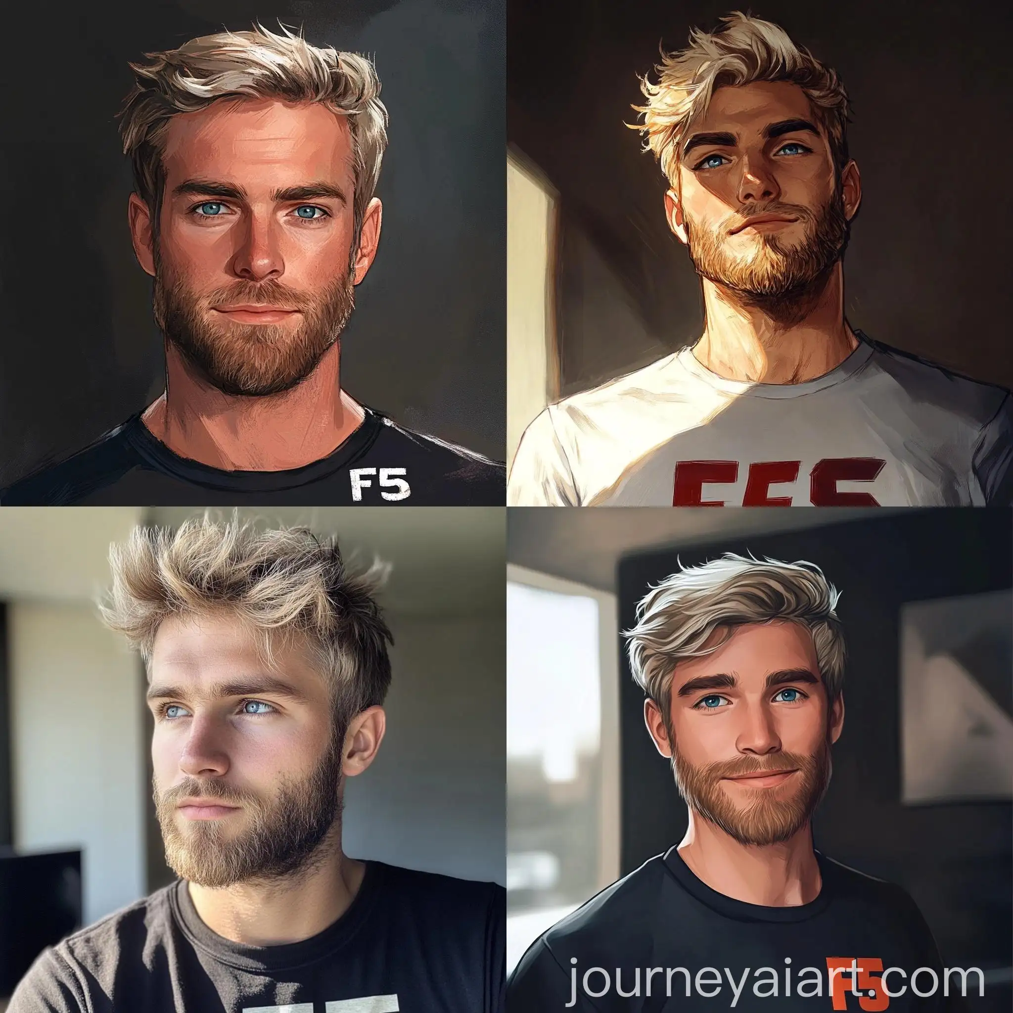 Bearded-Man-with-Blue-Eyes-in-F5-TShirt