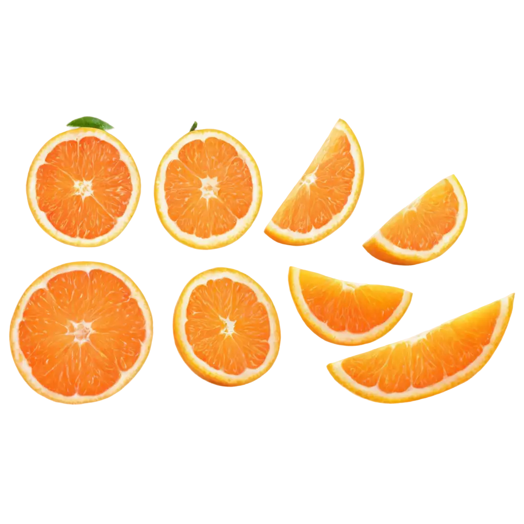 Vibrant-Orange-Segments-PNG-Perfect-for-Your-Design-Projects