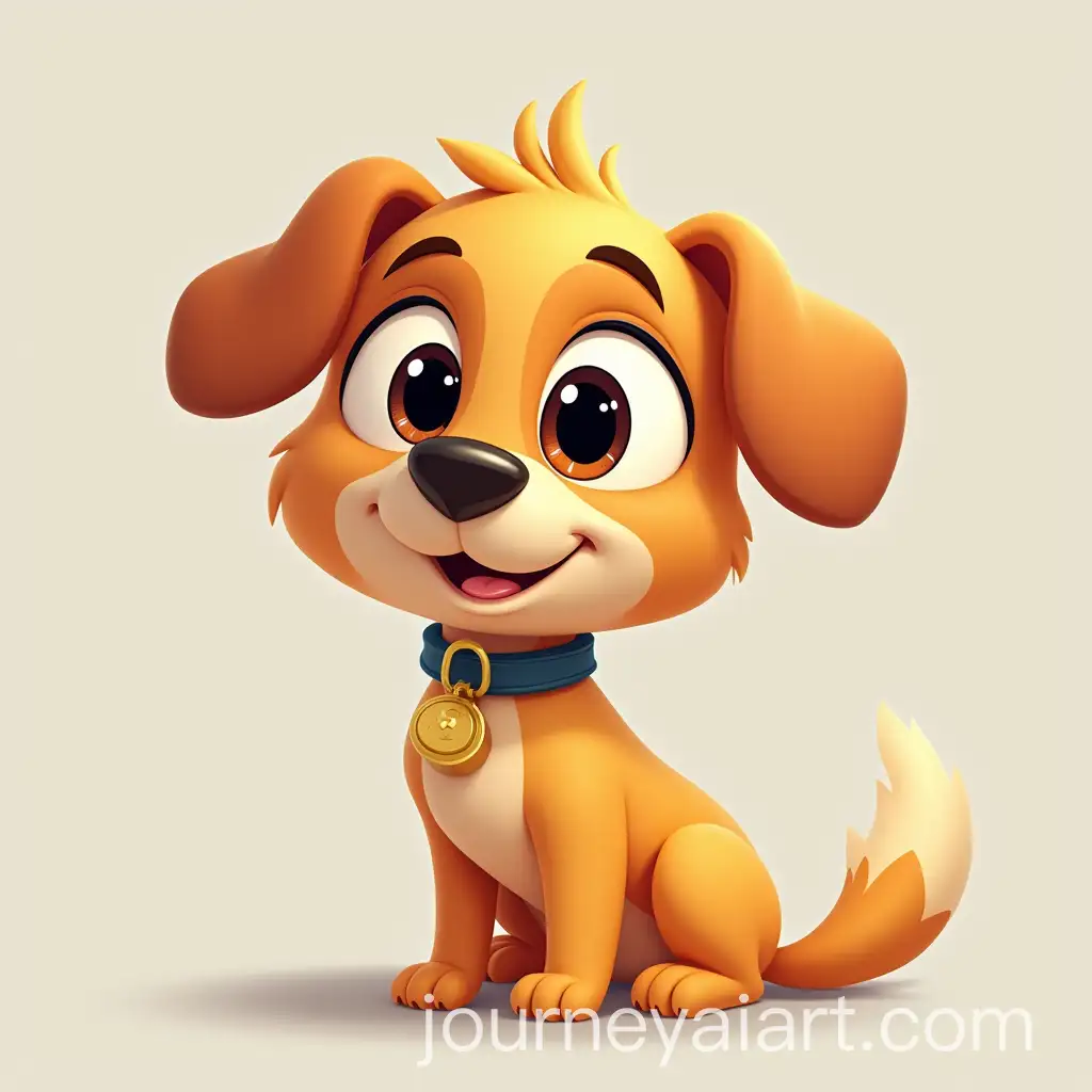 CartoonAI-Art-Prompt-Expansion-Dog-in-a-Playful-Pose