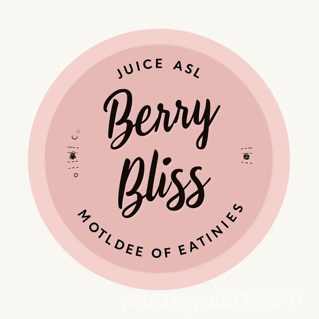 Juice-Hotel-Logo-Design-with-Berry-Bliss-Theme