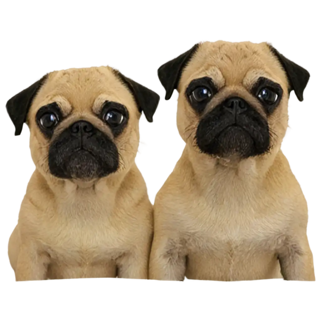 Adorable-Pet-Pugs-PNG-Image-for-Digital-Projects-and-Creative-Designs