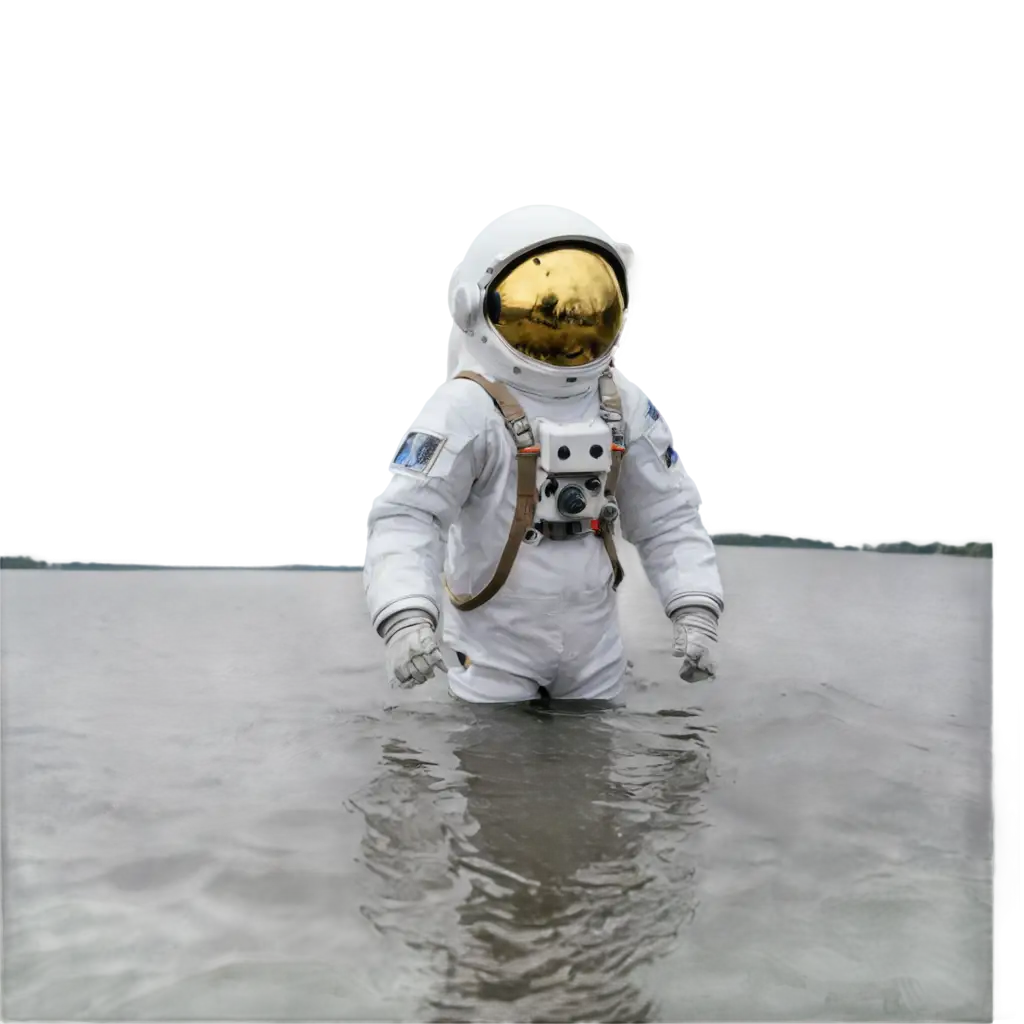 Astronaut-on-River-PNG-Captivating-Space-Meets-Nature-in-HighQuality-Format