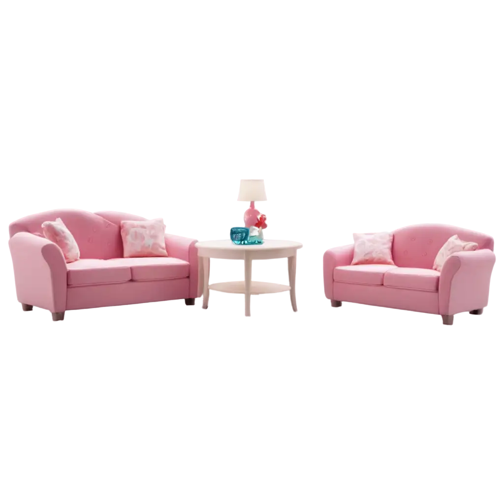 Couch-for-Barbie-PNG-Customizable-Doll-Furniture-for-Creative-Play