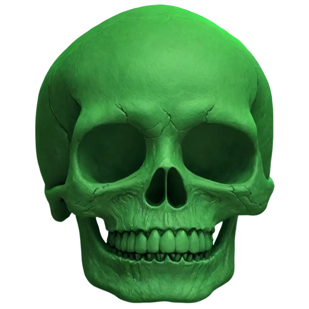 Skull-Troll-Face-PNG-on-Green-Screen-for-Creative-Digital-Use
