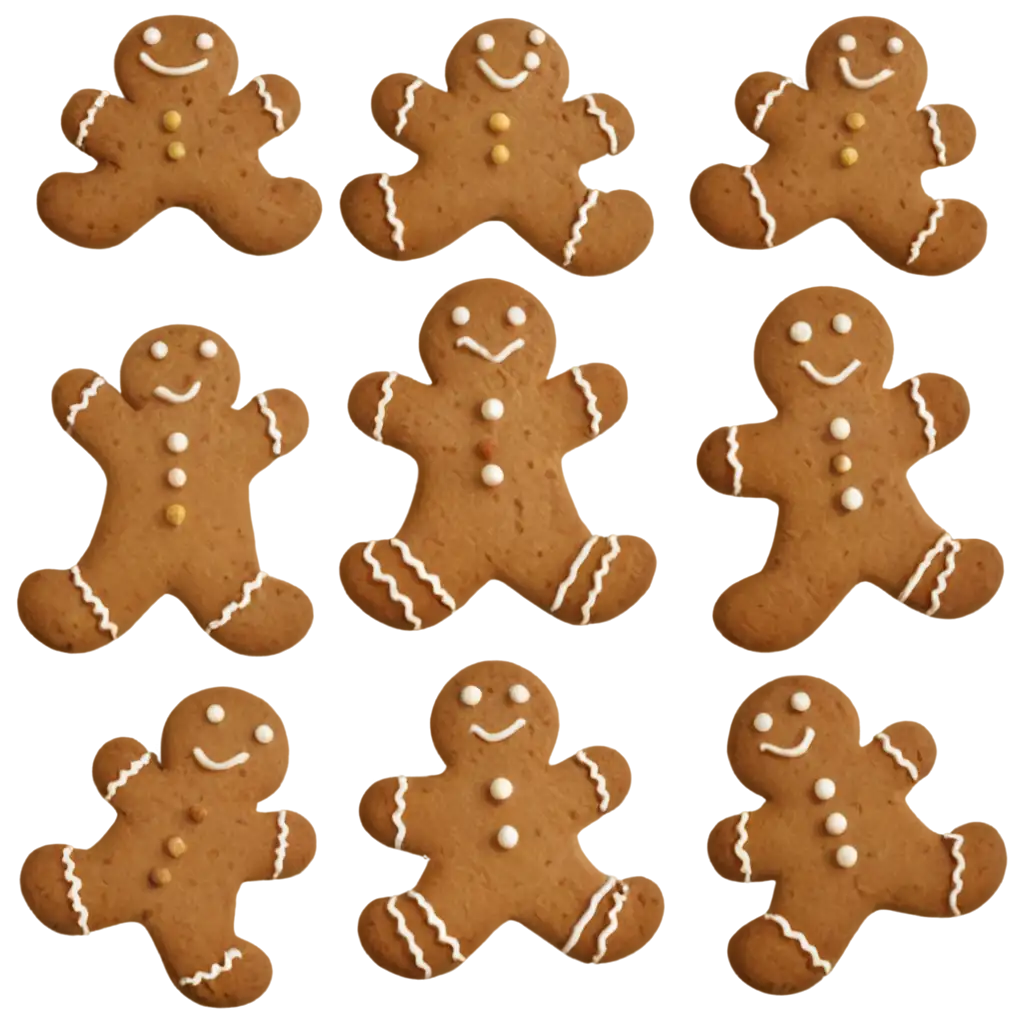 Gingerbread-Cookie-PNG-Image-for-Holiday-Design-and-Festive-Creations