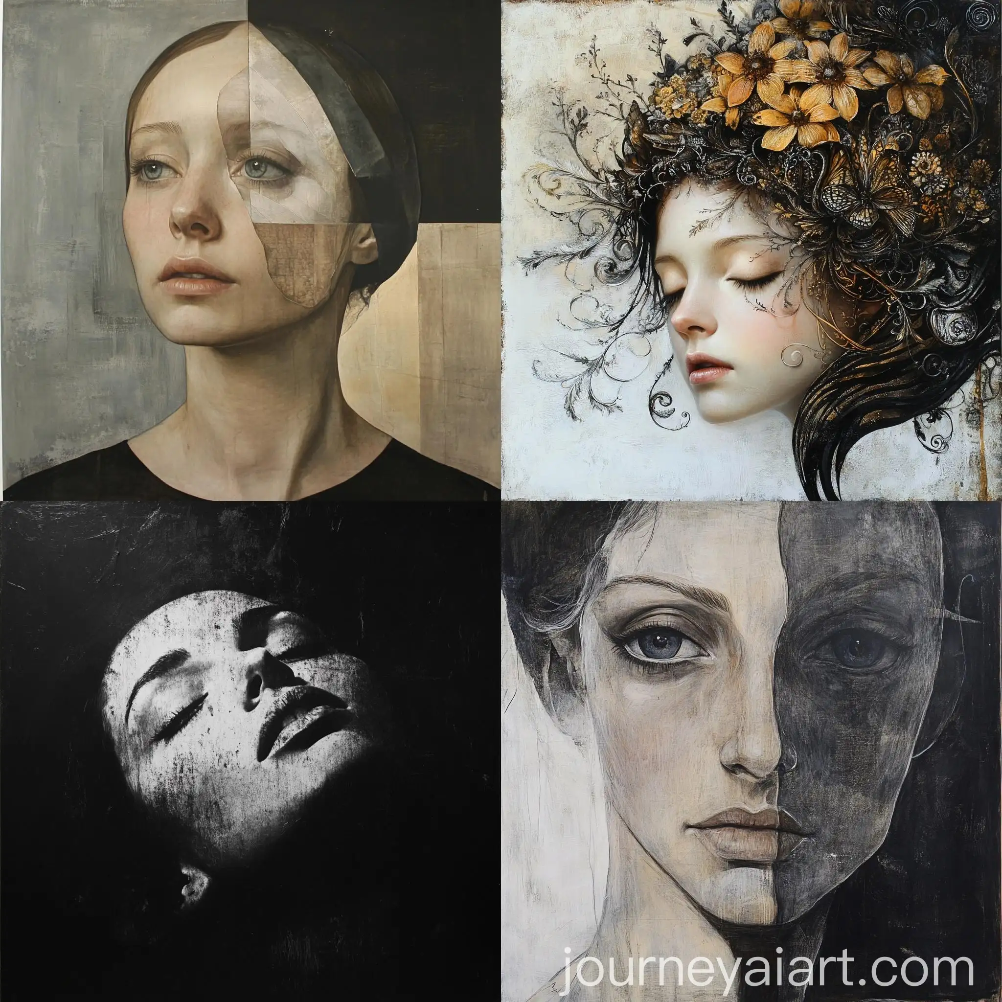 Woman-with-Abstract-Geometric-Patterns-in-Vibrant-Colors