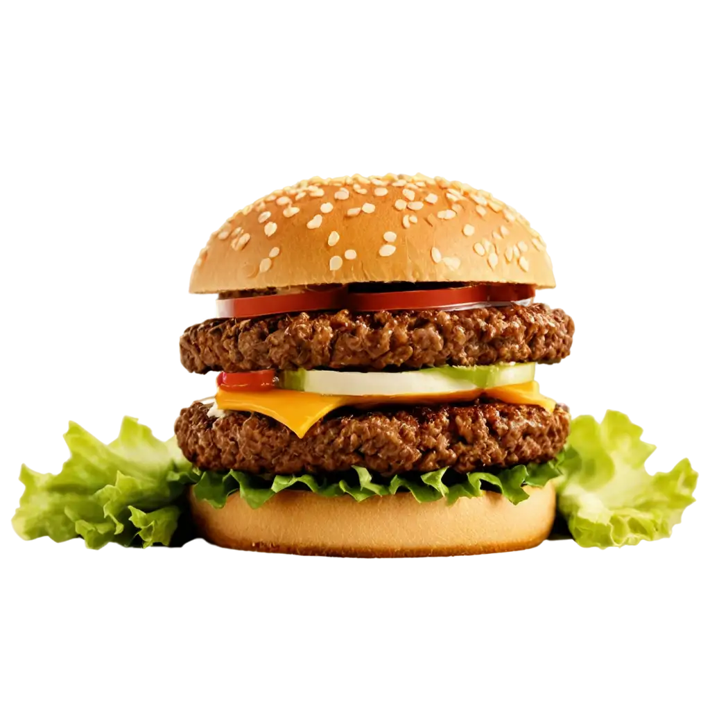 HighQuality-Burger-PNG-Image-for-Versatile-Use-and-Clear-Display