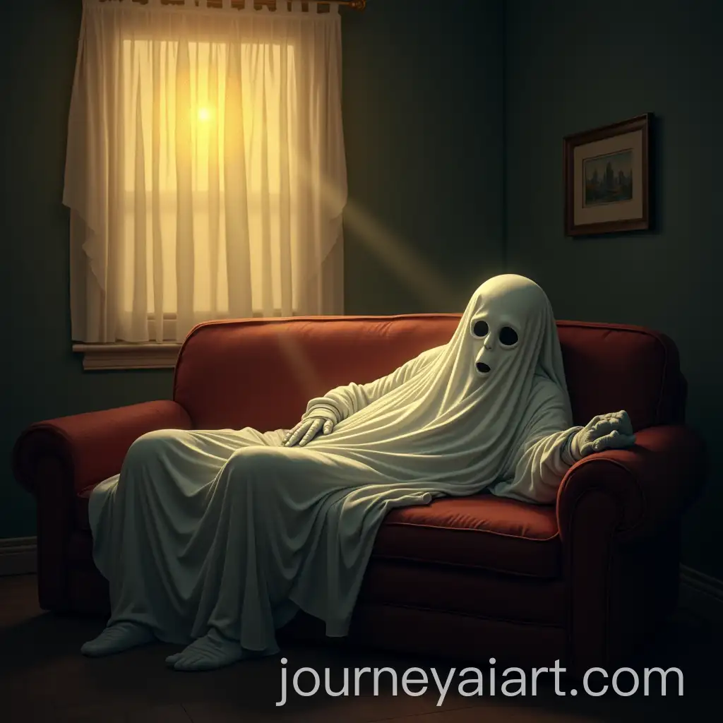 Old-Ghost-Falling-Asleep-on-Couch-with-Sun-Out
