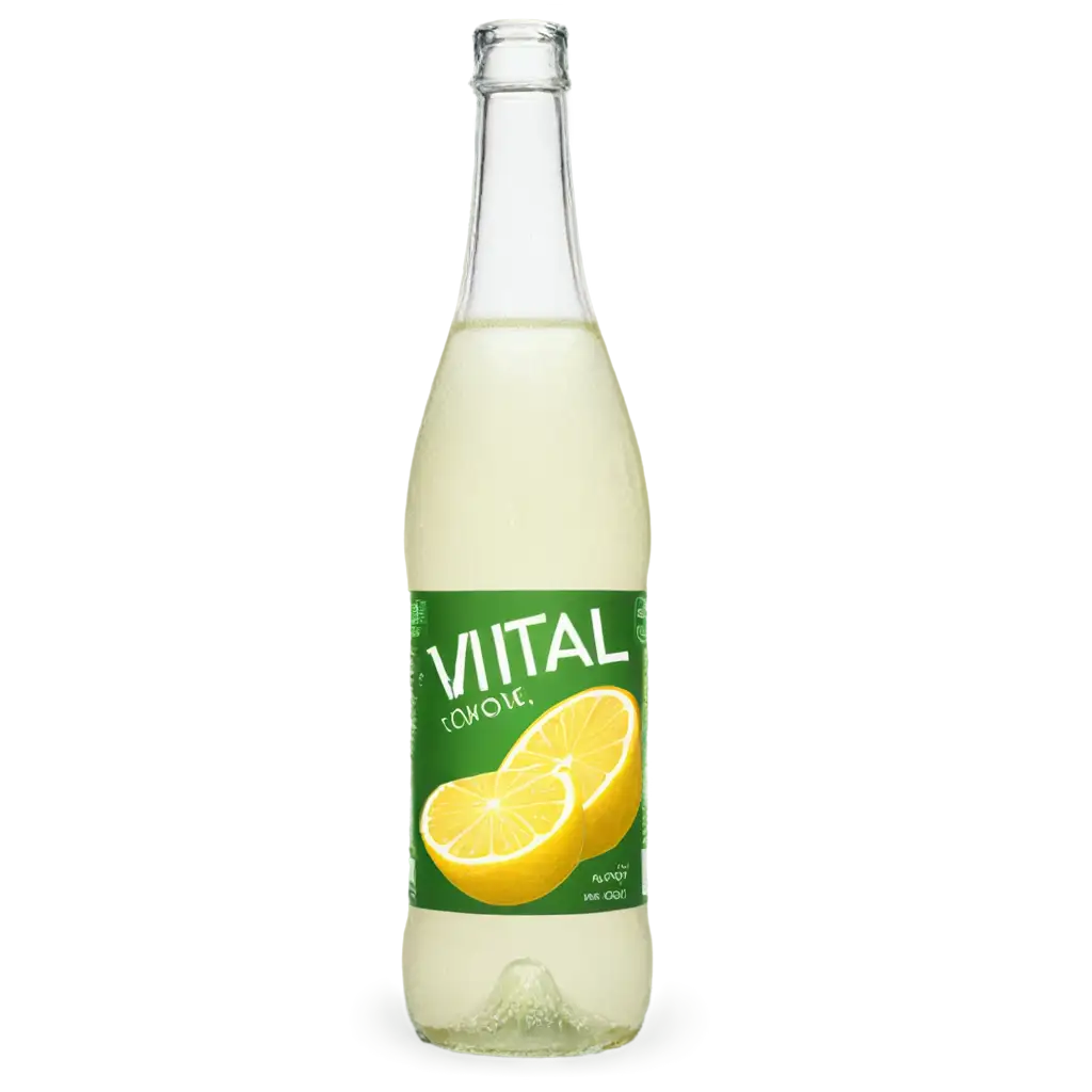 PNG-Image-of-Vital-Fizz-Lemon-Soda-Bottle-Refreshing-Visual-Representation