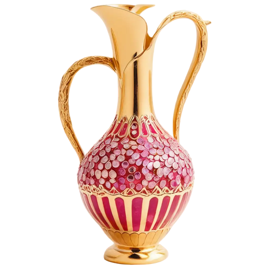 Elegant-Gold-Vase-with-Rubies-and-Coins-PNG-Image-for-HighPNG-Image-Usage-ScenariosQuality-Visuals
