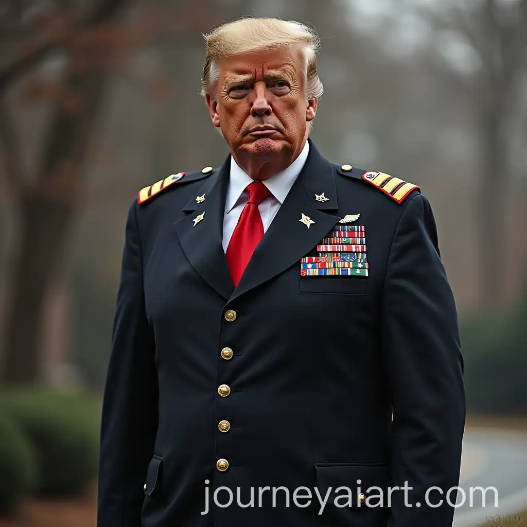 Donald-Trump-as-a-Soldier-in-Uniform