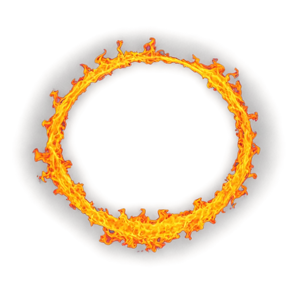 Create-a-Circle-of-Fire-PNG-Image-Captivating-and-Dynamic-Visual-Element