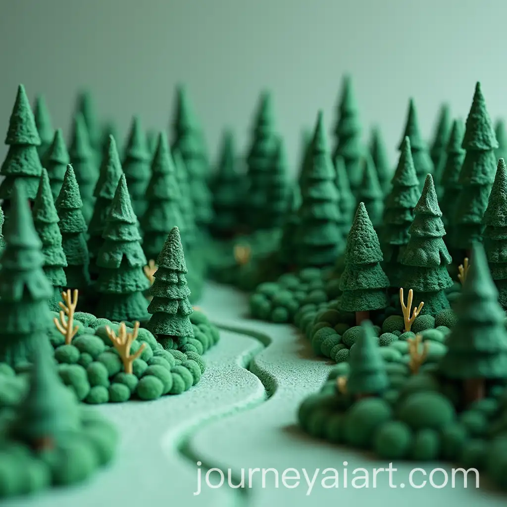 Plasticine-Forest-Model-with-Intricate-Details-and-Natural-Elements
