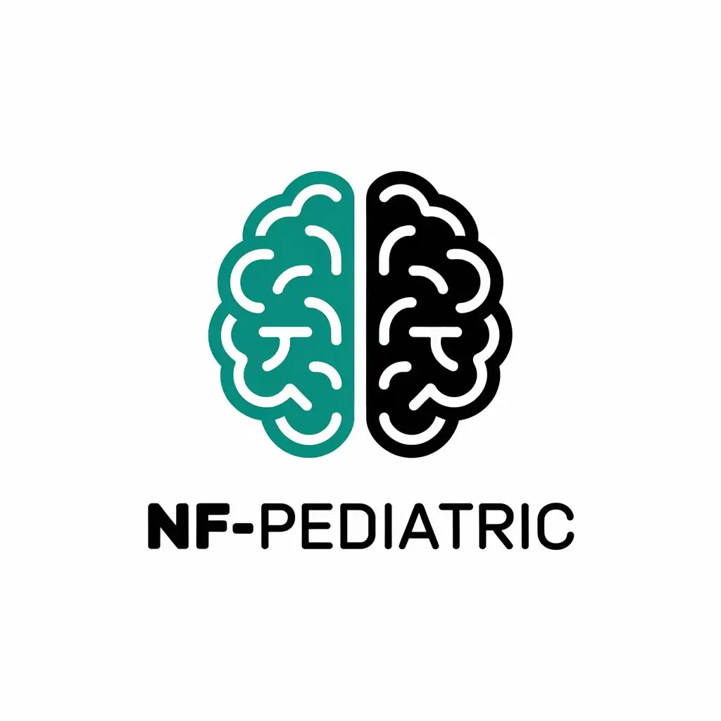 LOGO Design for NFPediatric Brain Symbol with Modern and Technological Feel for Pediatric Technology Industry