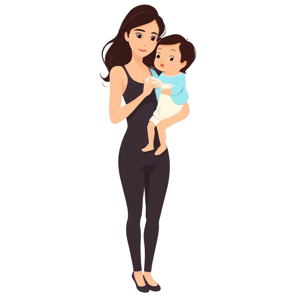 Cartoon-Breastmilk-to-Baby-PNG-Image-Heartwarming-Illustration-for-Childcare