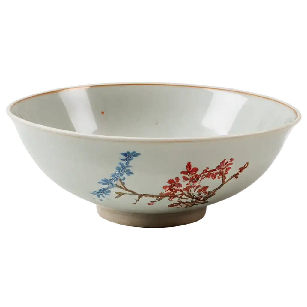 HighQuality-PNG-Image-of-a-Chinese-Porcelain-Bowl-for-Diverse-Creative-Projects