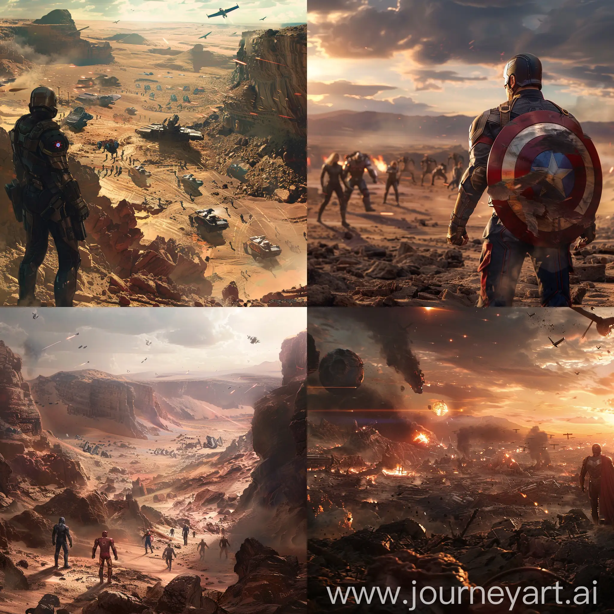 Avengers-Battlefield-Scene-in-the-Desert