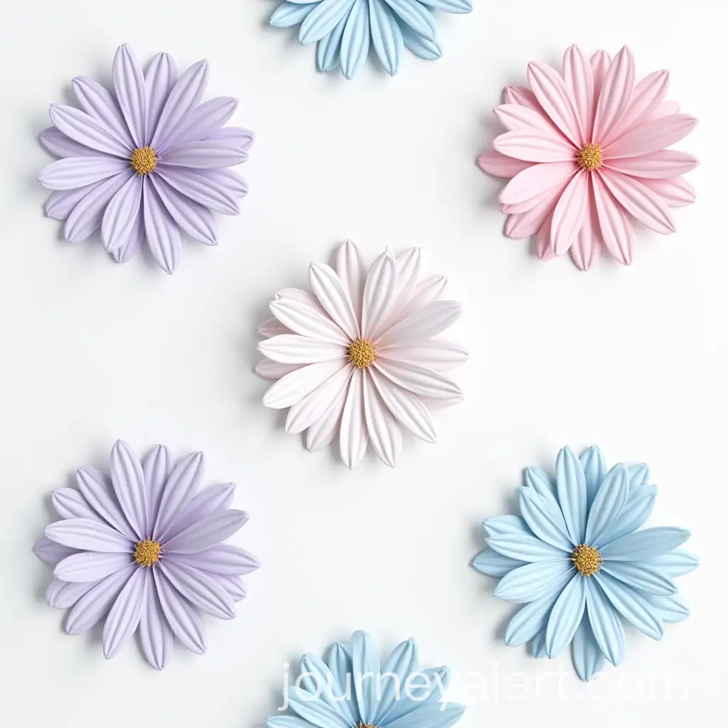 Realistic-3D-Seamless-Floral-Tiles-with-Light-Purple-Pink-and-Blue-Flowers-on-White-Background