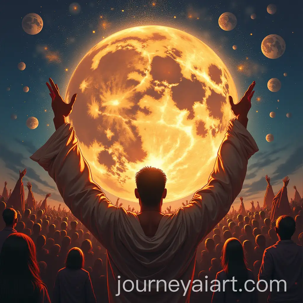 Symbolic-Representation-of-World-Peace-and-United-Humanity-in-a-Utopian-Setting