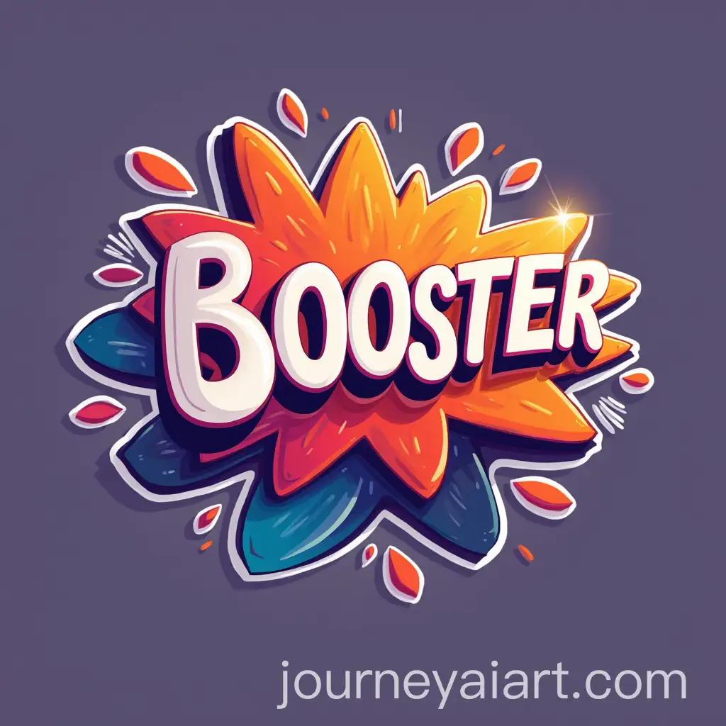 Vibrant-3D-CartoonStyle-Logo-Design-Featuring-the-Word-Booster