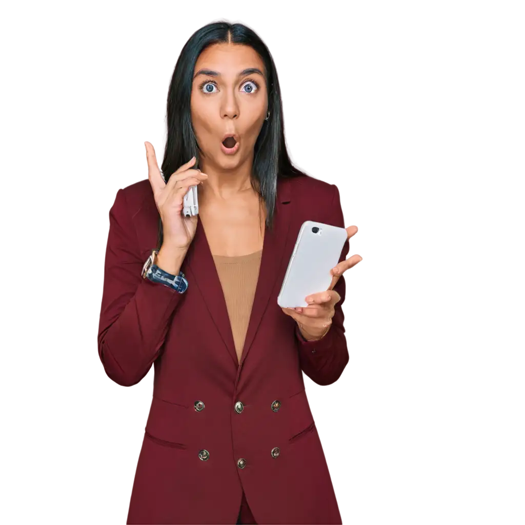 Surprised-Women-with-Phone-PNG-Image-Expressive-Visual-Content