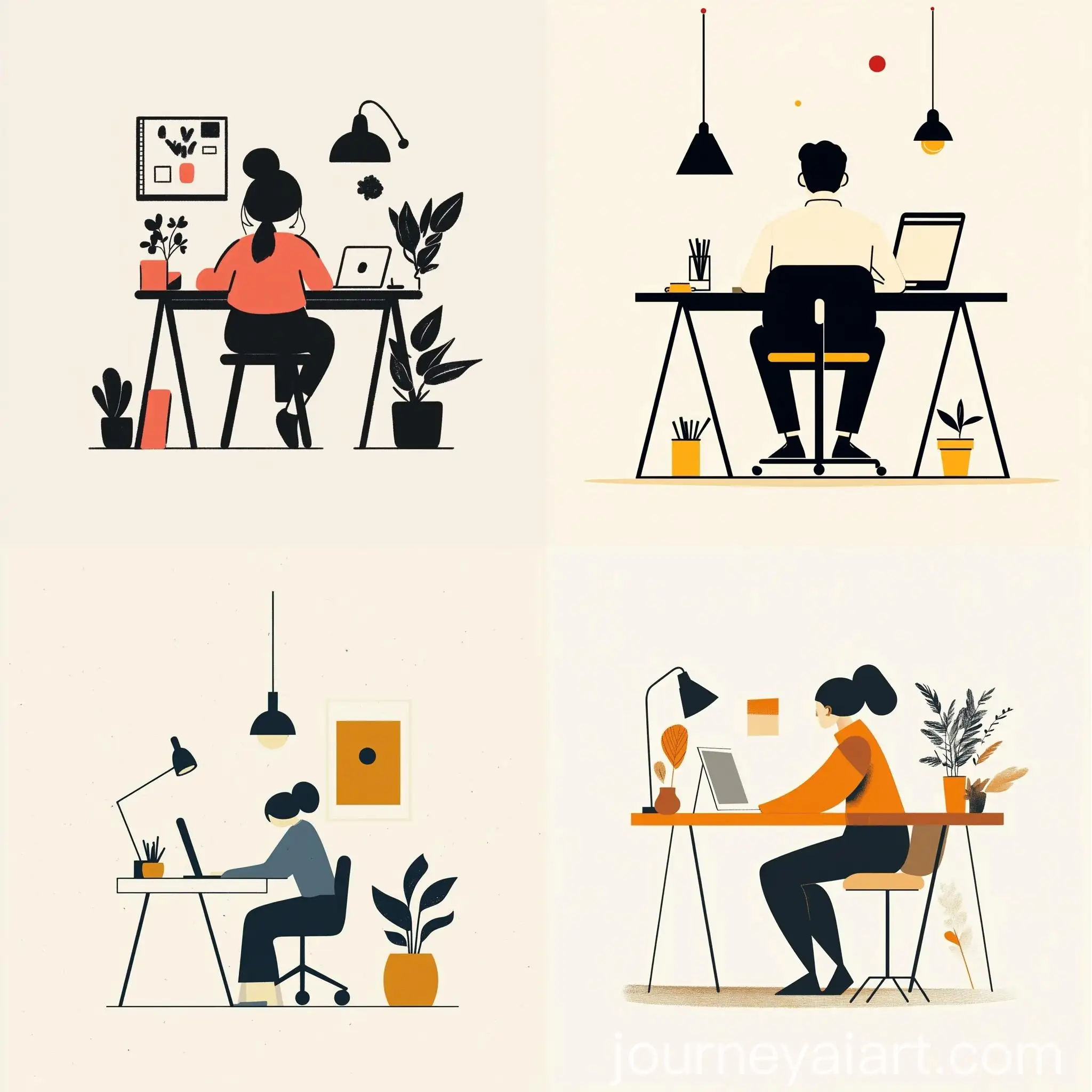Minimalist-Vector-Logo-Design-of-a-Translator-at-Desk