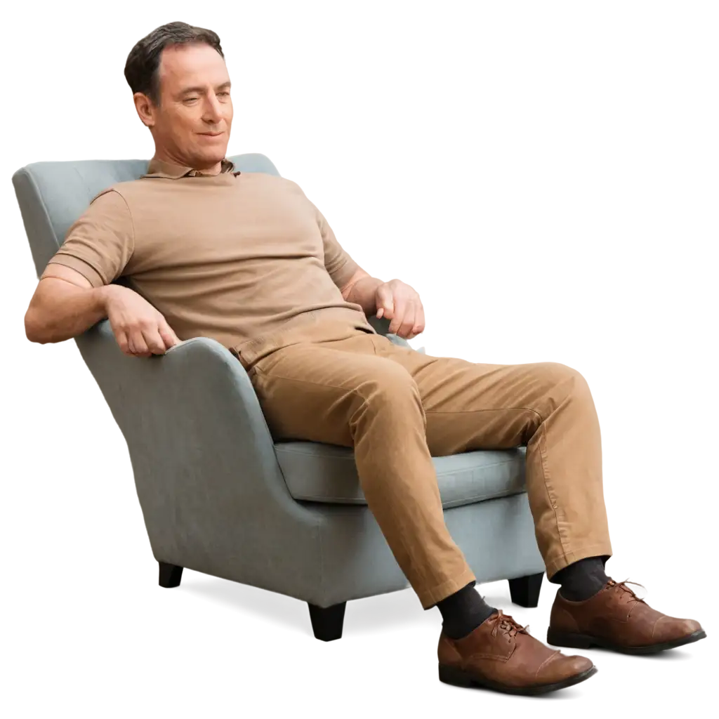 Relaxing-Man-on-Sofa-PNG-Image-for-Versatile-Use