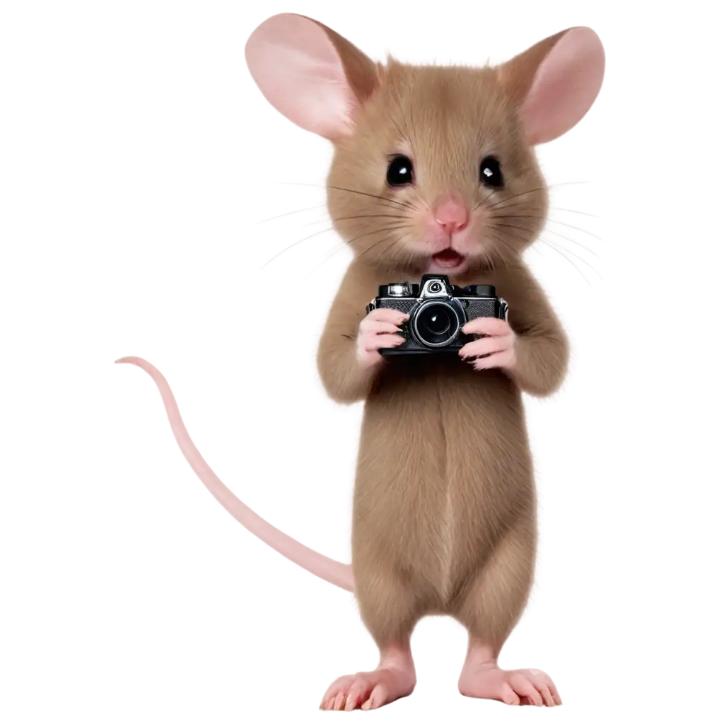 Mouse-with-Camera-in-Paws-PNG-Image-for-Creative-and-Professional-Use