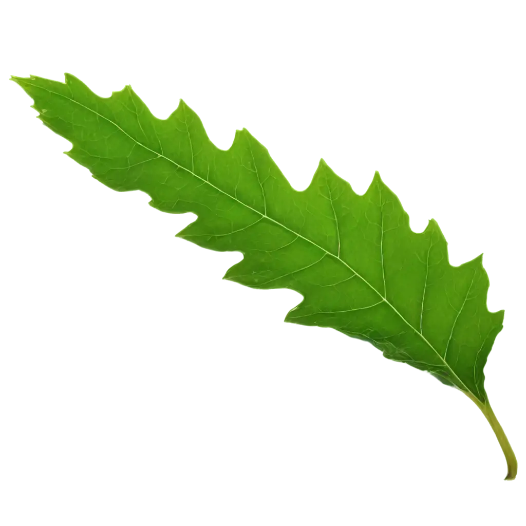 HighQuality-Green-Leaf-PNG-Image-for-Versatile-Use-in-Design-and-Branding