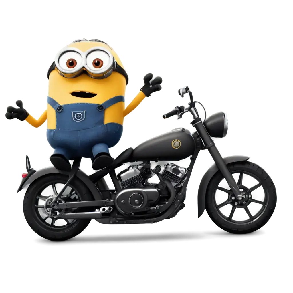 HighQuality-PNG-of-Animation-Motorcycling-Minions-for-Dynamic-Design-Needs