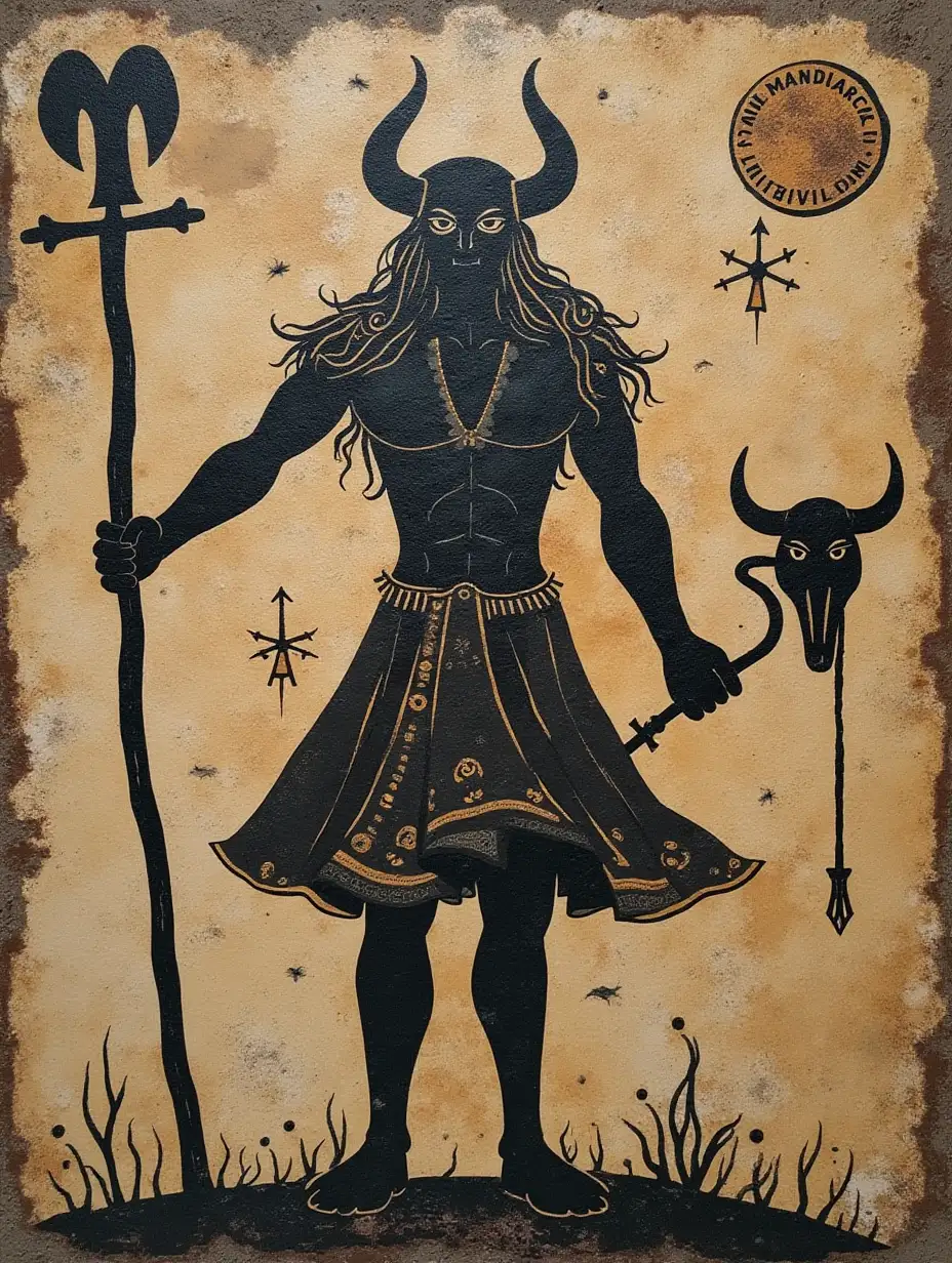 Viking-Style-Petroglyph-Depicting-The-Fool-Tarot-Card