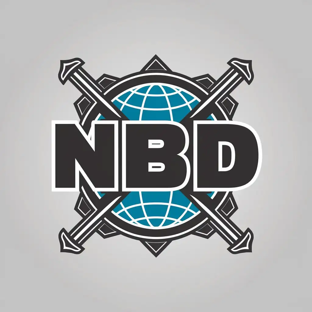 LOGO-Design-For-NBD-Earth-and-Revolver-Theme-for-Gaming-Industry