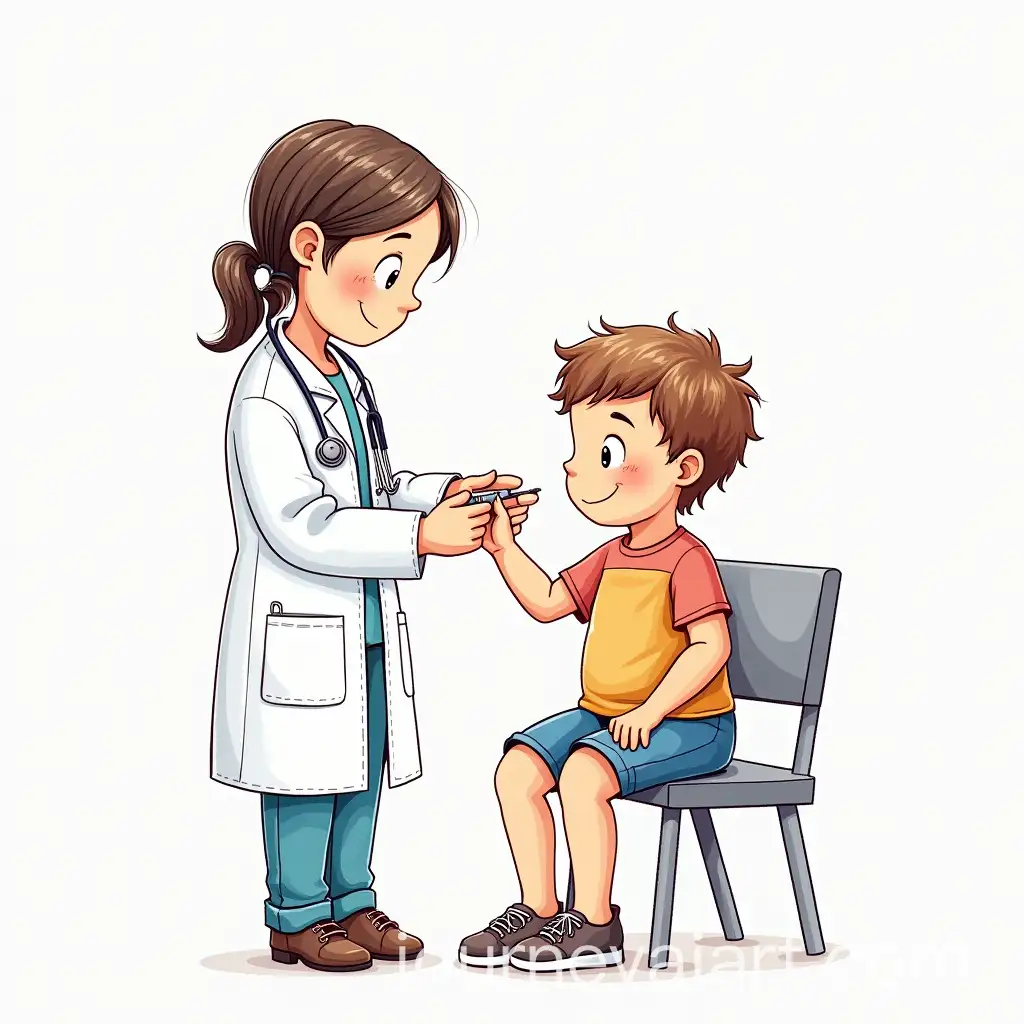 Doctor-Administering-Vaccine-to-Child-in-Colorful-Medical-Setting