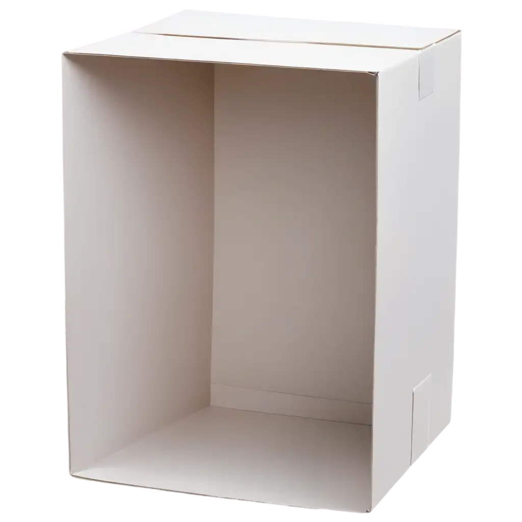 Empty-Box-with-Outward-Openings-PNG-Image-for-Versatile-Use