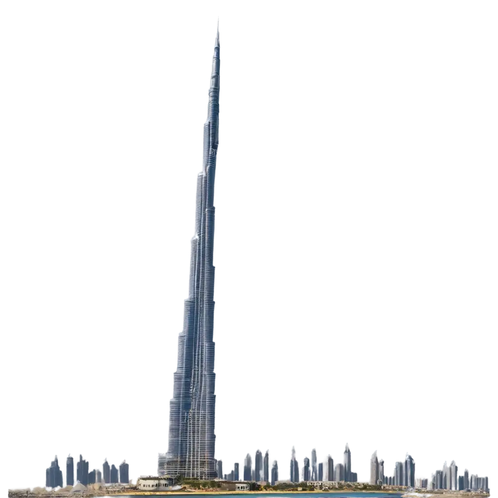 HighResolution-PNG-Image-of-Burj-Khalifa-Perfect-for-Design-Marketing-More