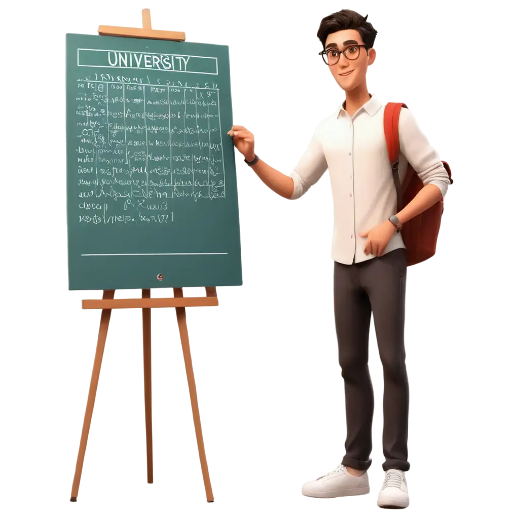 Animated-PNG-of-a-Tall-Handsome-University-Student-with-Glasses-in-Front-of-a-Board