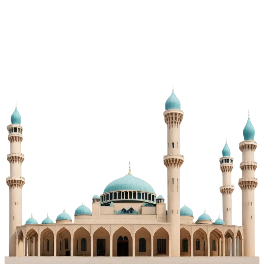 Beautiful-Muslim-Mosque-PNG-Image-HighQuality-and-Versatile-for-Various-Uses