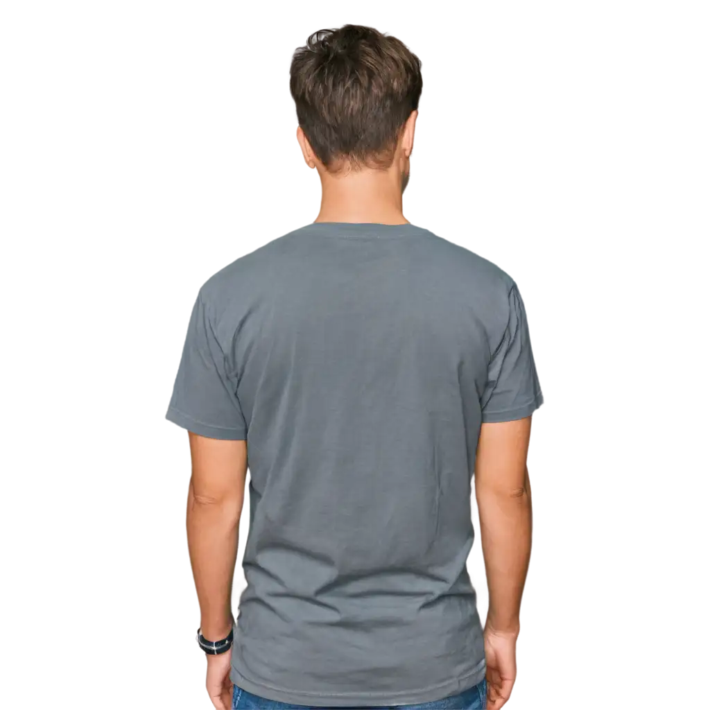 HighQuality-Gray-TShirt-Back-PNG-Image-Ideal-for-Fashion-Design-Mockups-and-Online-Merchandise-Displays