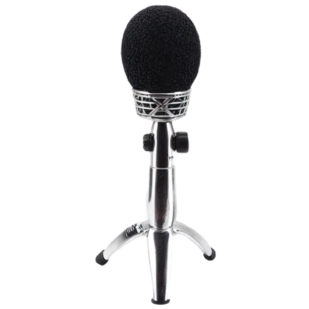 Stand-Table-Mini-Mic-PNG-Image-for-Clear-and-CrispPNG-Image-Optimization-Analysis-Audio-Visuals