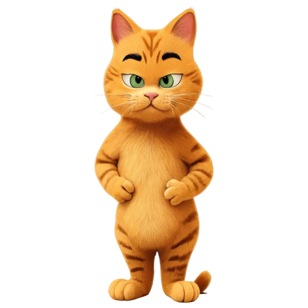 Garfield-Cartoon-PNG-Image-Classic-Cat-Character-in-HighQuality-Digital-Format